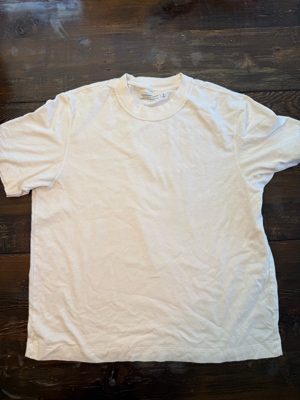 Plain White Crew Neck T-Shirt